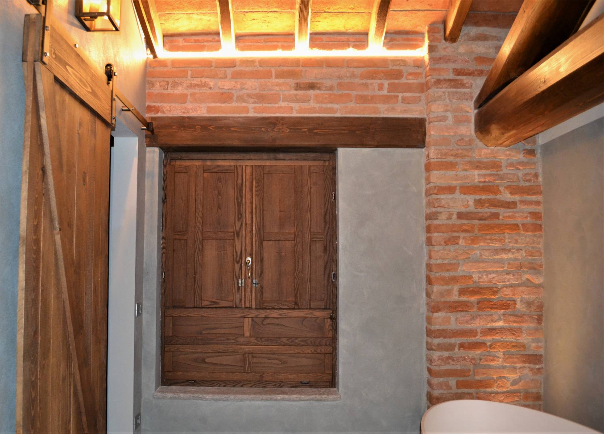 Corbetta-serramenti-Porta blindata legno rustica Como (1)