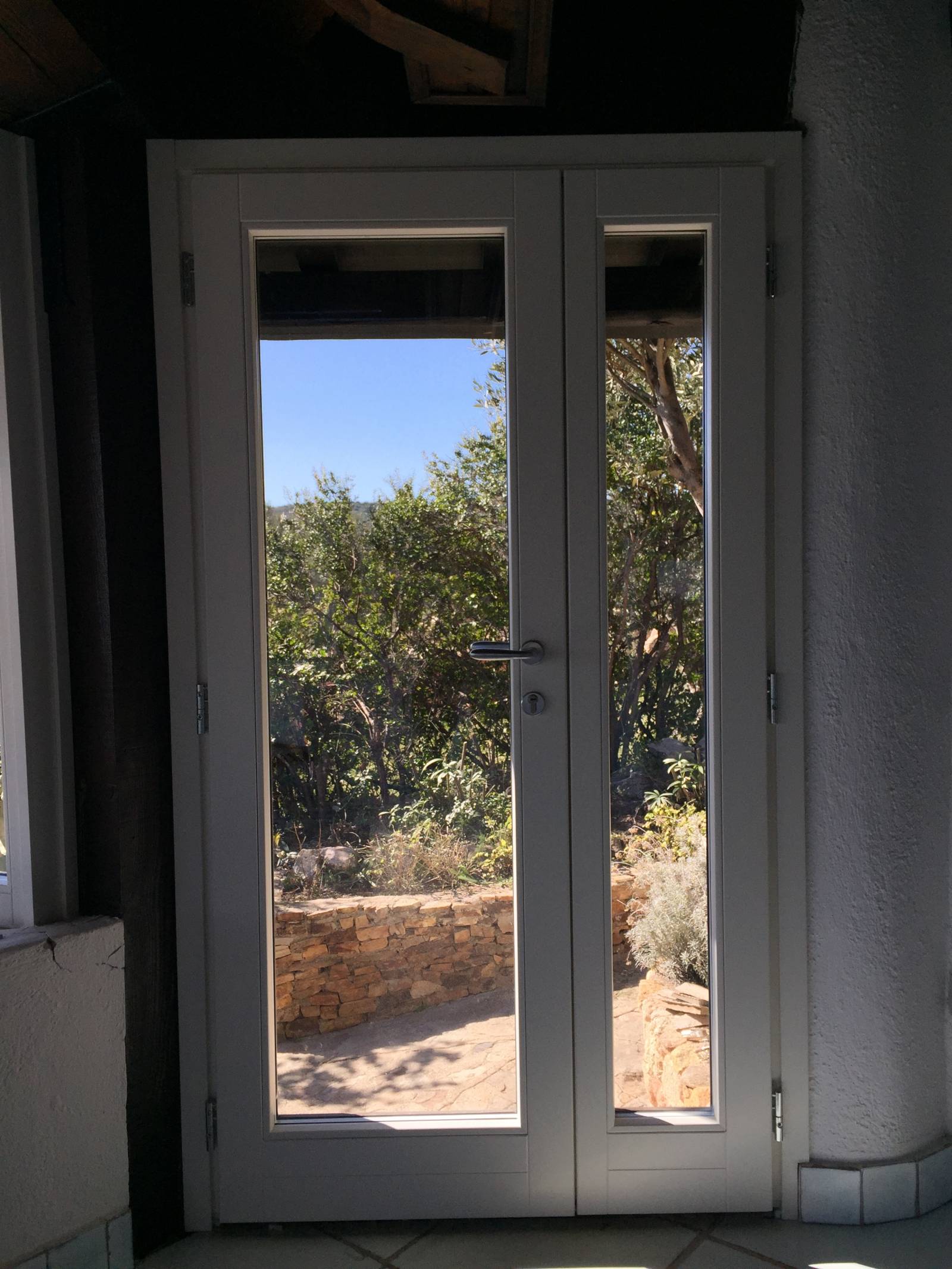 corbetta-serramenti-Portoncino in legno alluminio in Liguria (2)